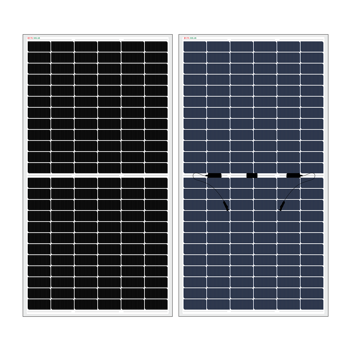 UTL 550 Watt N-Type TOPCon Bifacial Dual Glass Solar module