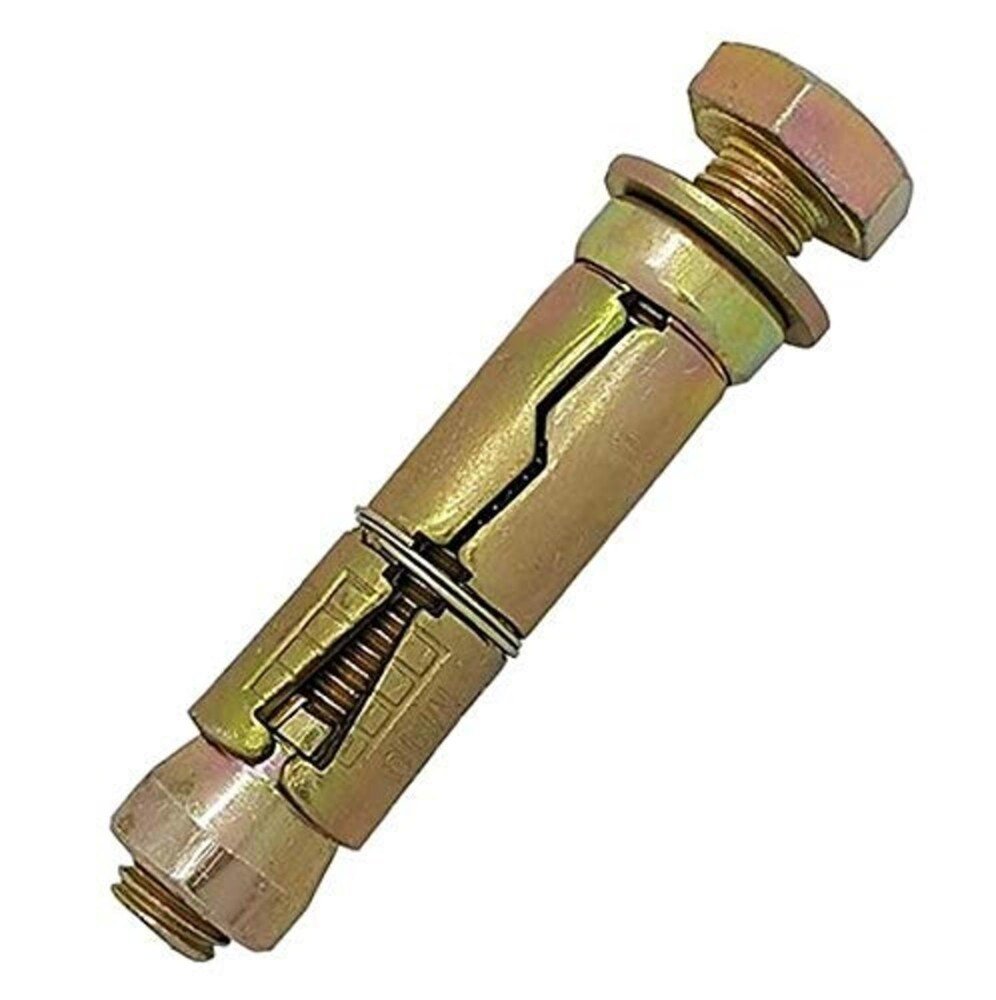 Ms M10 Anchor Fastener Bolt - Tempered Steel, Different Sizes Available | Polished Surface, Designed For Industrial Steel-to-concrete Attachment
